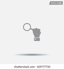 vector magnifying glass