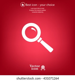 vector magnifying glass