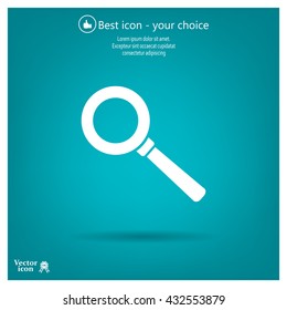 vector magnifying glass