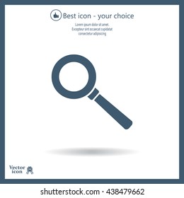 vector magnifying glass