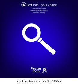 vector magnifying glass