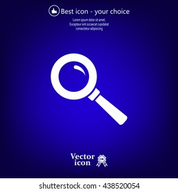 vector magnifying glass
