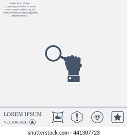vector magnifying glass