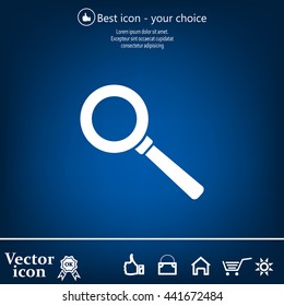 vector magnifying glass