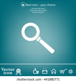 vector magnifying glass