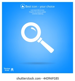 vector magnifying glass