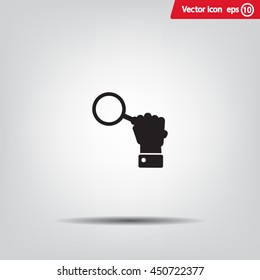 vector magnifying glass