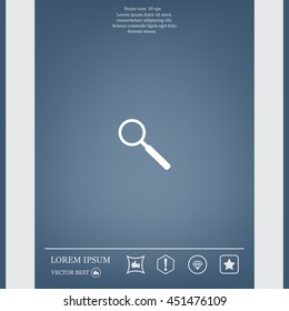 vector magnifying glass