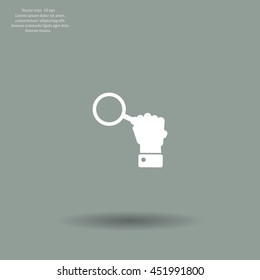vector magnifying glass