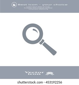 vector magnifying glass