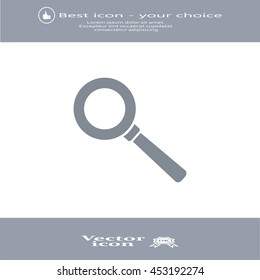 vector magnifying glass