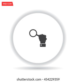 vector magnifying glass
