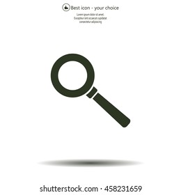 vector magnifying glass
