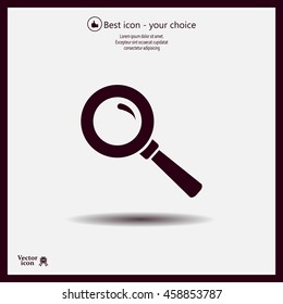 vector magnifying glass