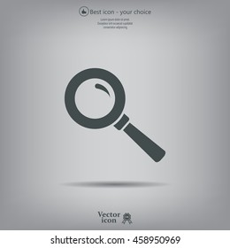 vector magnifying glass