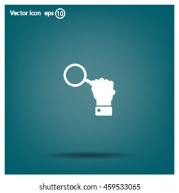 vector magnifying glass