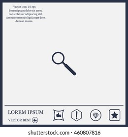 vector magnifying glass