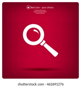 vector magnifying glass