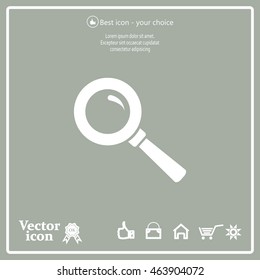 vector magnifying glass