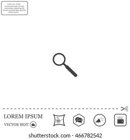 vector magnifying glass