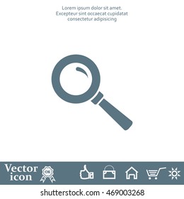 vector magnifying glass
