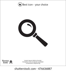 vector magnifying glass