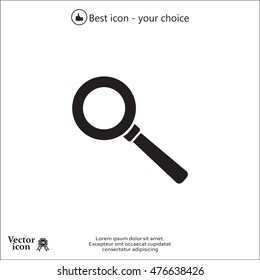 vector magnifying glass