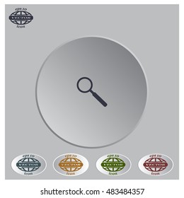 vector magnifying glass