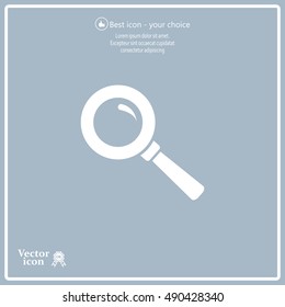 vector magnifying glass