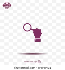 vector magnifying glass