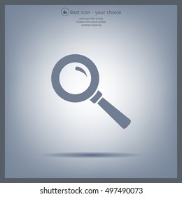 vector magnifying glass