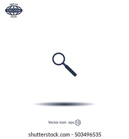 vector magnifying glass