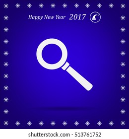 vector magnifying glass