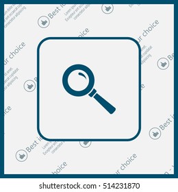 vector magnifying glass