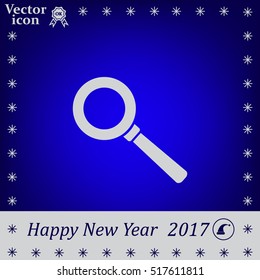 vector magnifying glass