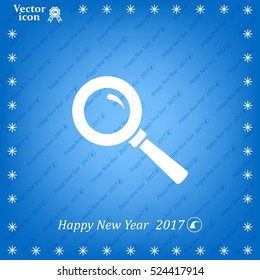 vector magnifying glass