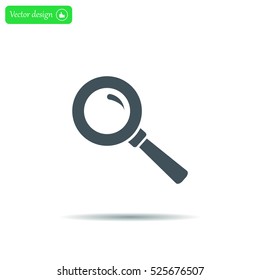 vector magnifying glass