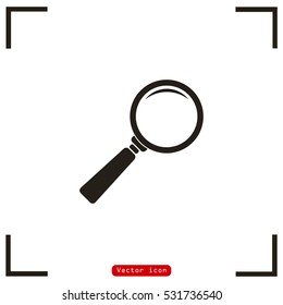 vector magnifying glass