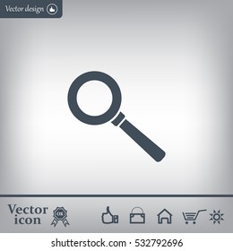 vector magnifying glass