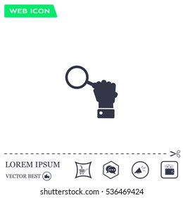 vector magnifying glass