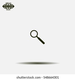 vector magnifying glass