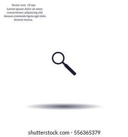 vector magnifying glass