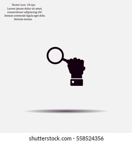 vector magnifying glass