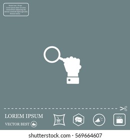 vector magnifying glass