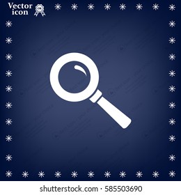vector magnifying glass