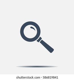 vector magnifying glass