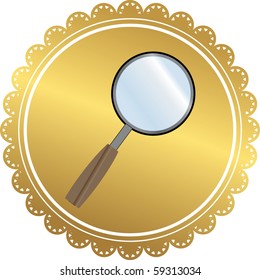 vector magnifying glass