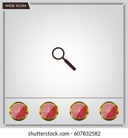 vector magnifying glass