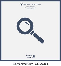 vector magnifying glass
