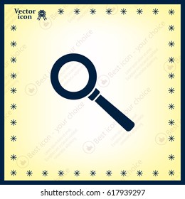 vector magnifying glass